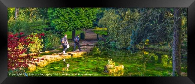 Highfields Steps - (Panorama.) Framed Print by 28sw photography