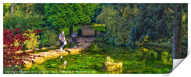 Highfields Steps - (Panorama.) Print by 28sw photography