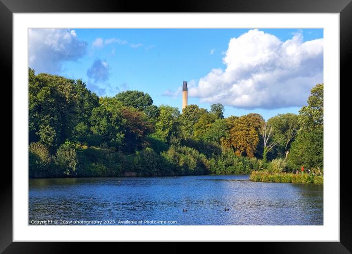 Autumn Powerhouse. Framed Mounted Print by 28sw photography