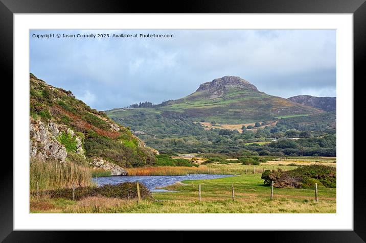Moel-Y-Gest, Wales Framed Mounted Print by Jason Connolly