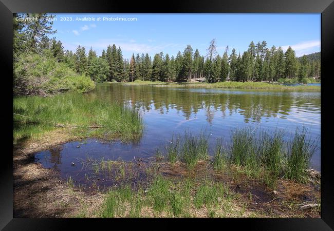 Lassen national park California Framed Print by Arun 