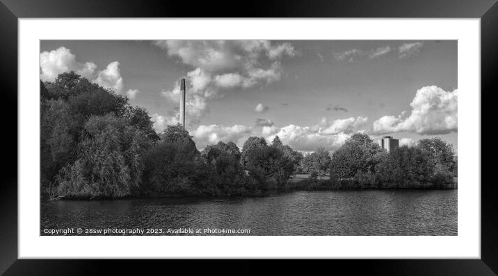 Urban Landscape Beauty - (Panoramic.) Framed Mounted Print by 28sw photography