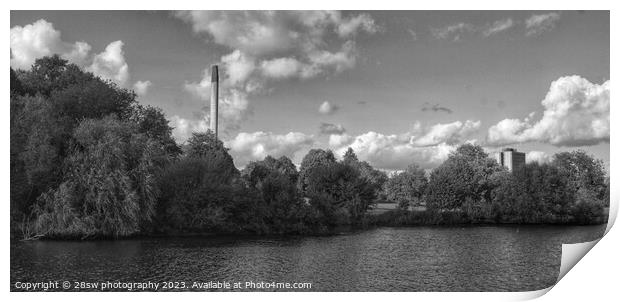 Urban Landscape Beauty - (Panoramic.) Print by 28sw photography