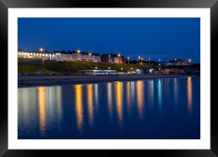 Roker Reflections Framed Mounted Print by Steve Smith