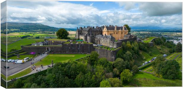 Stirling Castle Canvas Print by Apollo Aerial Photography