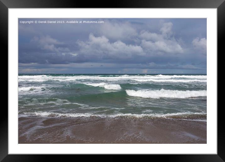 The Power Of The Sea Framed Mounted Print by Derek Daniel