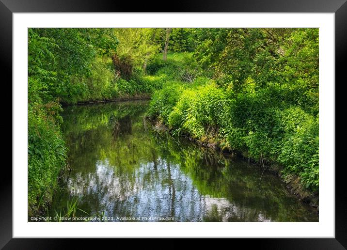 Layers of Erewash Serenity. Framed Mounted Print by 28sw photography