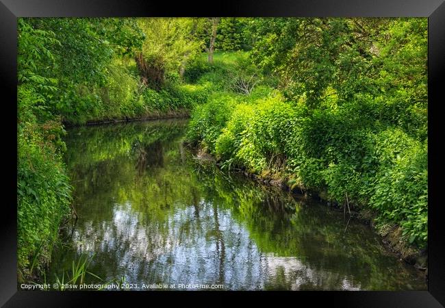 Layers of Erewash Serenity. Framed Print by 28sw photography