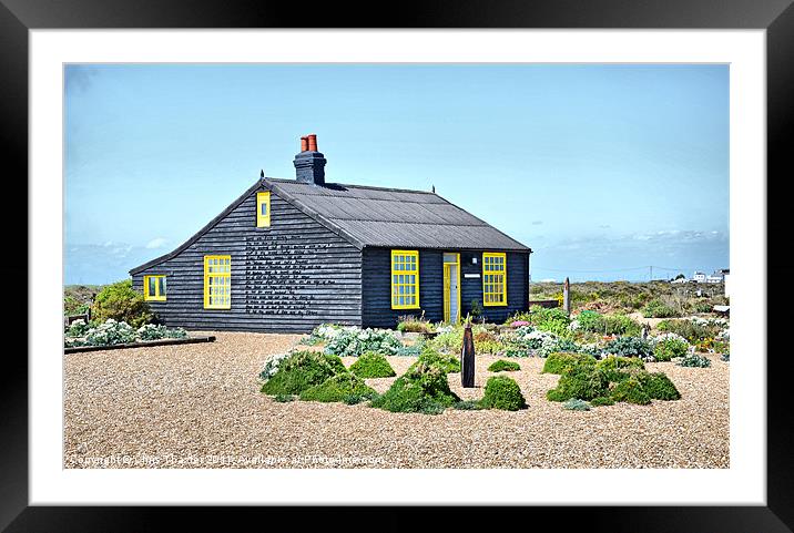 Prospect Cottage Dungeness Framed Mounted Print by Chris Thaxter