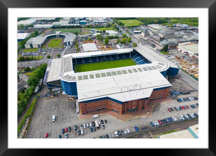 The Hawthorns Stadium Framed Mounted Print by Apollo Aerial Photography