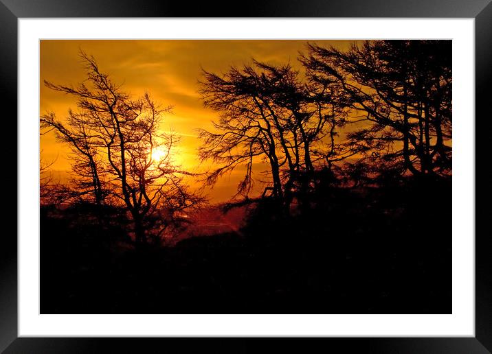Sunrise at Gummers How Framed Mounted Print by Gary Kenyon