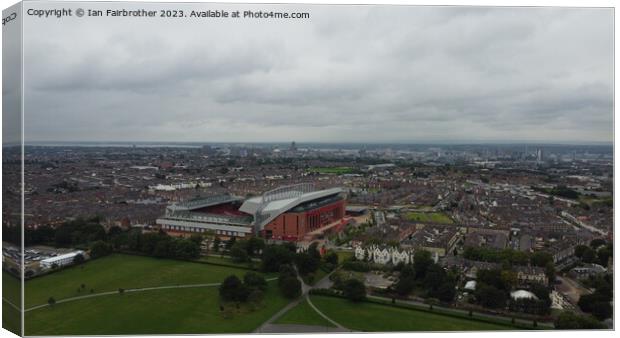 Anfield  Canvas Print by Ian Fairbrother