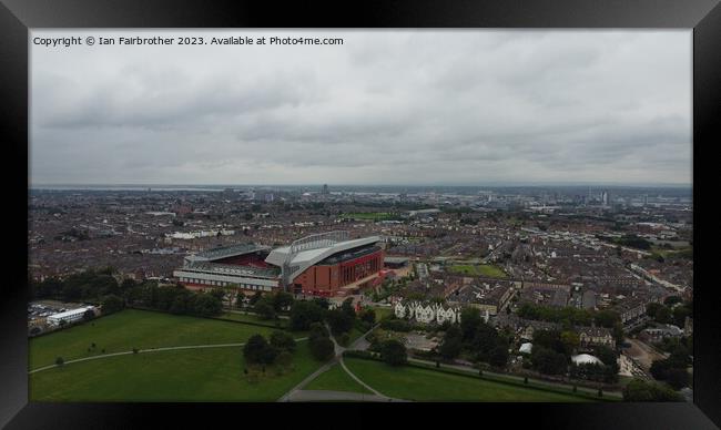 Anfield  Framed Print by Ian Fairbrother