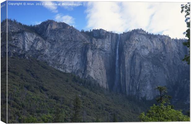 Yosemite in Spring Canvas Print by Arun 