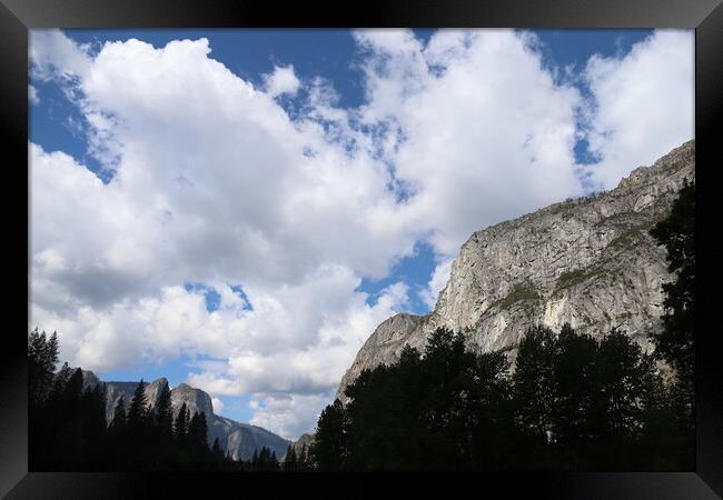 Yosemite in Spring Framed Print by Arun 