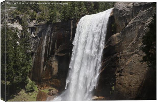 Yosemite in Spring Canvas Print by Arun 