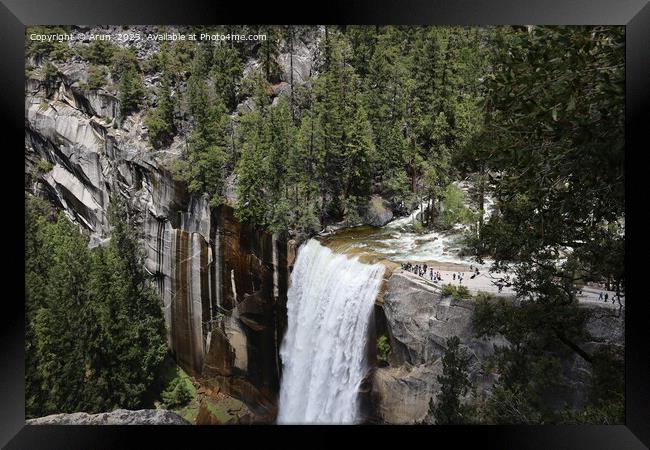 Yosemite in Spring Framed Print by Arun 