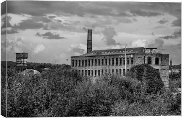 Castleton Mills Leeds Canvas Print by Glen Allen