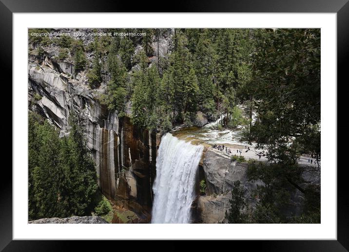 Yosemite in Spring Framed Mounted Print by Arun 