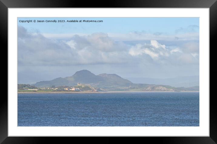 Views Of Criccieth.  Framed Mounted Print by Jason Connolly