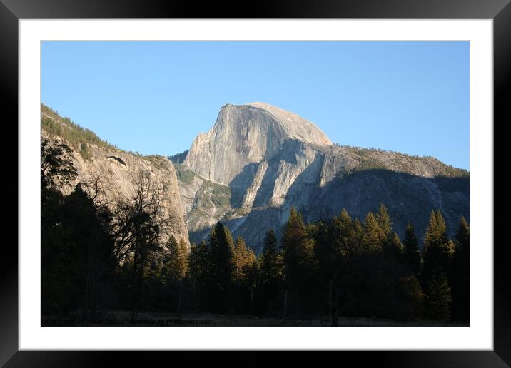 Yosemite Framed Mounted Print by Arun 