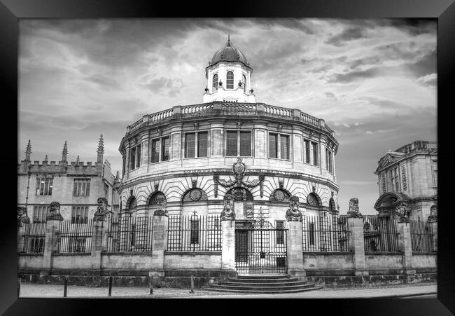 Oxford Sheldonian Theatre  Framed Print by Alison Chambers