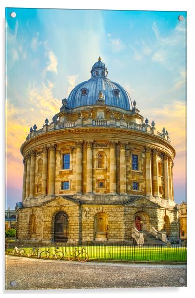 Radcliffe Camera Oxford Acrylic by Alison Chambers