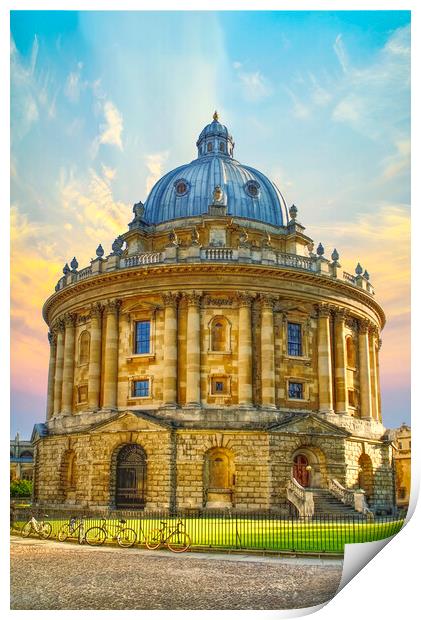 Radcliffe Camera Oxford Print by Alison Chambers