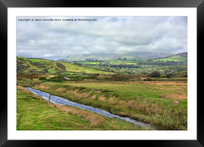 Welsh Vista Framed Mounted Print by Jason Connolly
