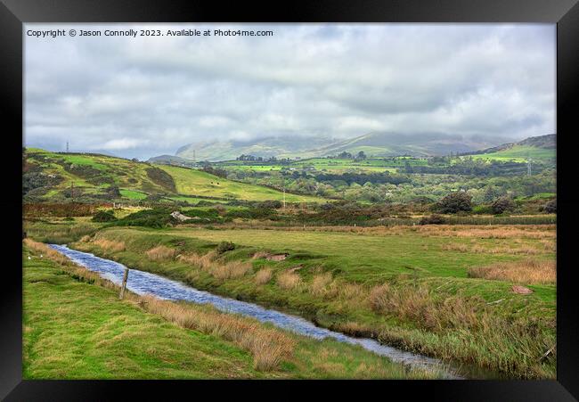 Welsh Vista Framed Print by Jason Connolly
