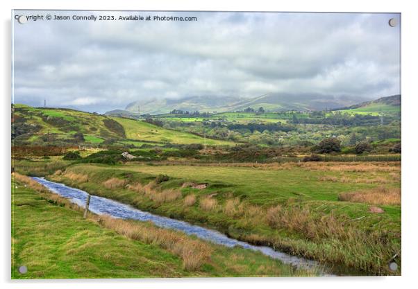 Welsh Vista Acrylic by Jason Connolly