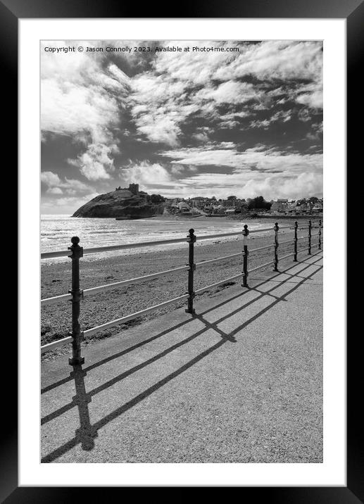 Criccieth, North Wales. Framed Mounted Print by Jason Connolly