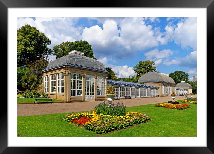 Sheffield Botanical Gardens Framed Mounted Print by Darren Galpin