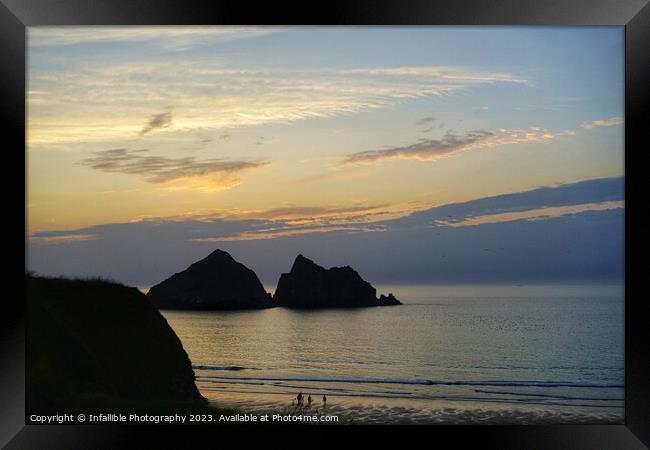 Holywell Bay  Framed Print by Infallible Photography