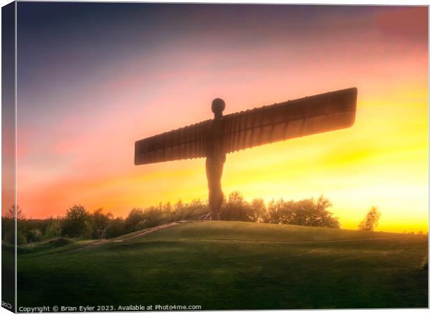 Angel of the North Canvas Print by Brian Eyler