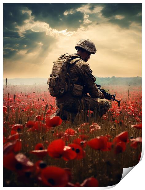 We Will Remember Them Print by Steve Smith