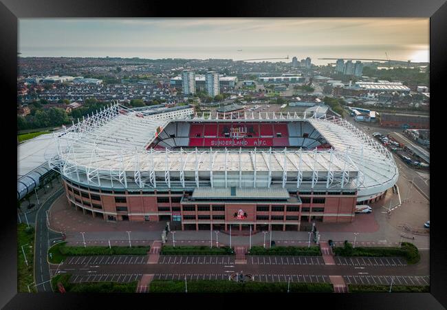 Sunderland AFC Framed Print by Apollo Aerial Photography