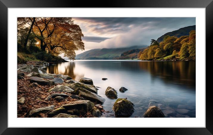 Autumn peace  Framed Mounted Print by CC Designs