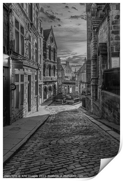 Edinburgh Print by RJW Images
