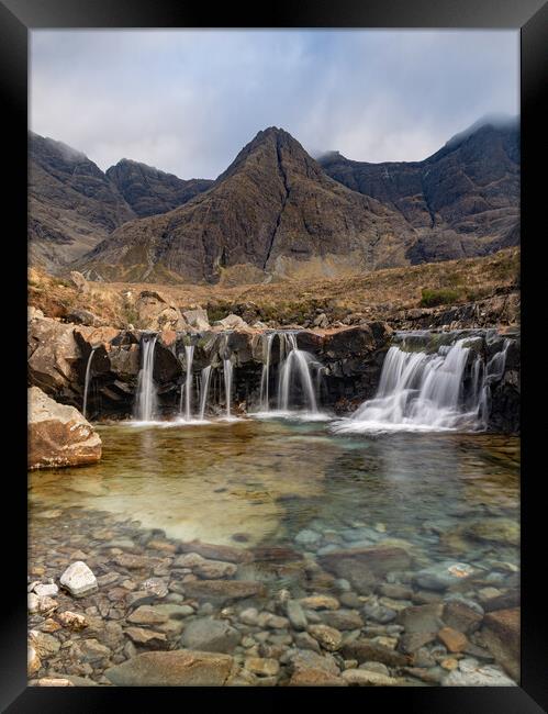 Fairy pools on the Isle of Skye Framed Print by Kevin Winter