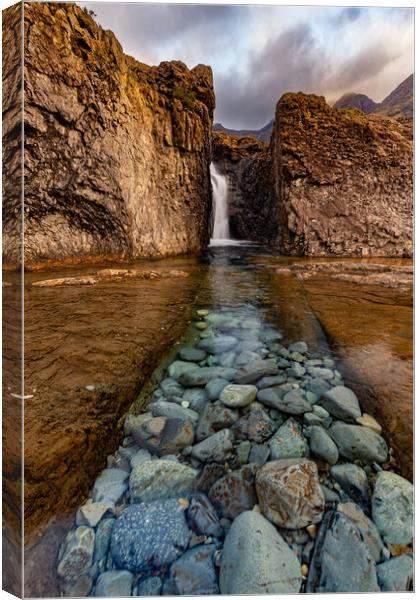 Fairy pools on the Isle of Skye Canvas Print by Kevin Winter