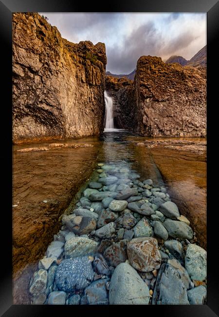 Fairy pools on the Isle of Skye Framed Print by Kevin Winter