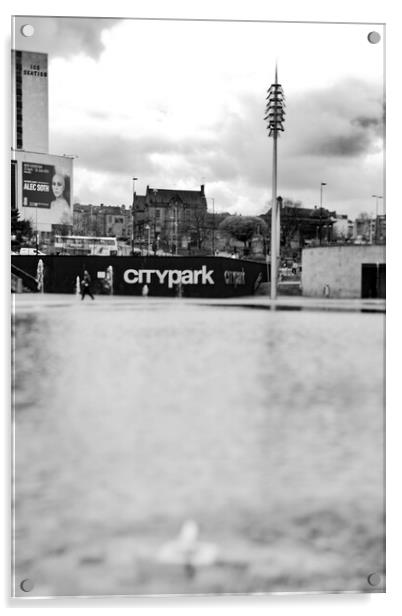 City Park Bradford  Acrylic by Glen Allen