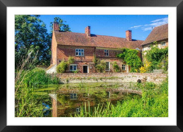 Flatford Mill 2 Framed Mounted Print by Helkoryo Photography
