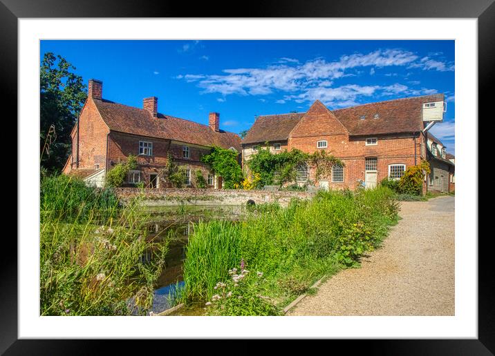 Flatford Mill 3 Framed Mounted Print by Helkoryo Photography