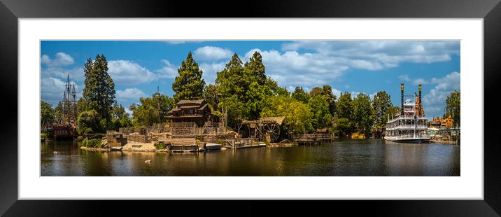 American River Journey Framed Mounted Print by Gareth Burge Photography