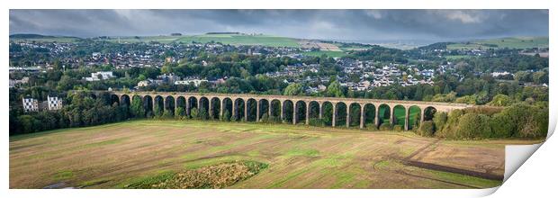 Penistone Viaduct Panorama Print by Apollo Aerial Photography