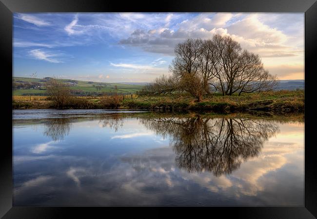 Views Across The River Lune Framed Print by Jason Connolly