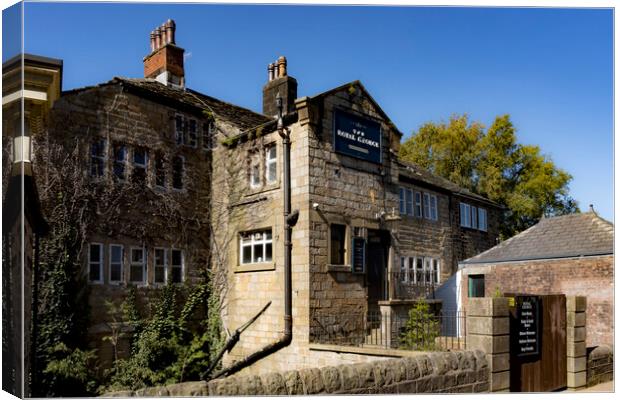 The Royal George - Todmorden  Canvas Print by Glen Allen