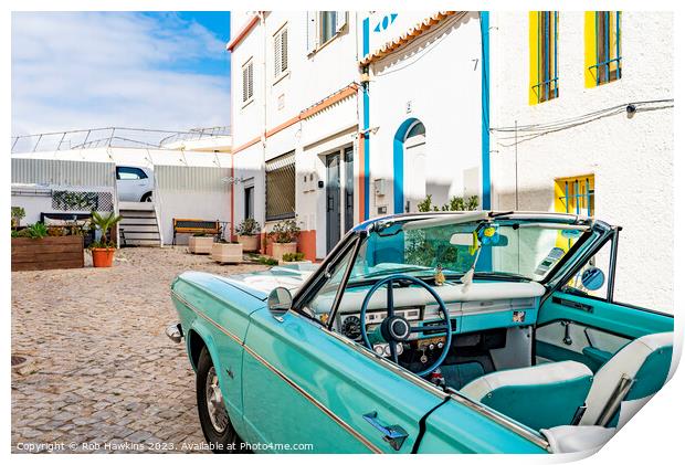 Albufeira Dart Print by Rob Hawkins